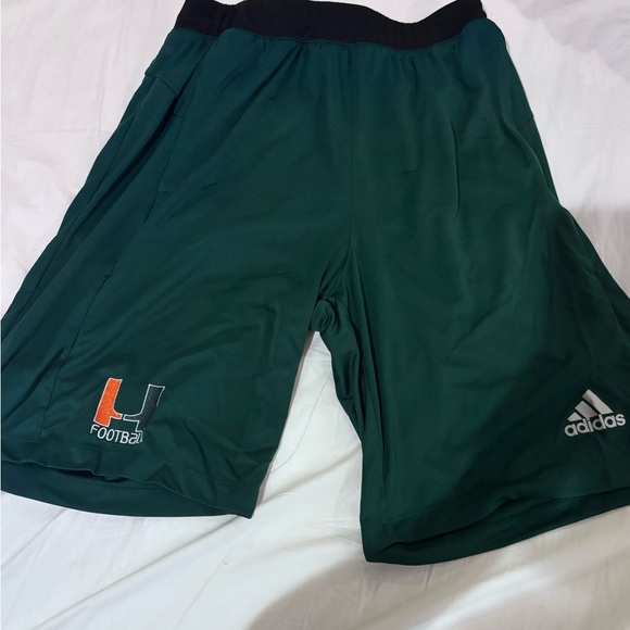 Adidas Miami Hurricanes Shorts - Picture 1 of 1